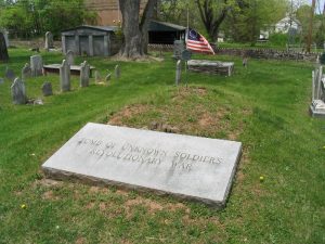 Burial mound for Revolutionary War Soldiers